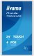 iiyama TW2424AS-W3P signage display Interaktywny płaski panel 60,5 cm (23.8") LCD Wi-Fi 450 cd/m2 Full HD Biały Ekran dotykowy Procesor wbudowany Android 24/7