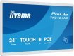 iiyama TW2424AS-W3P signage display Interaktywny płaski panel 60,5 cm (23.8") LCD Wi-Fi 450 cd/m2 Full HD Biały Ekran dotykowy Procesor wbudowany Android 24/7