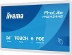 iiyama TW2424AS-W3P signage display Interaktywny płaski panel 60,5 cm (23.8") LCD Wi-Fi 450 cd/m2 Full HD Biały Ekran dotykowy Procesor wbudowany Android 24/7