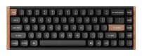 Keychron K6 HE klawiatura Uniwersalne USB + Bluetooth Brązowy, Czarny