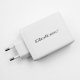 Qoltec Ładowarka sieciowa 100W GaN | 5-20V | 1.5-5A | 2 x USB-C PD | 1 x USB QC 3.0 | Biała