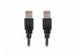Kabel USB-A M/M 2.0 1.8m Czarny