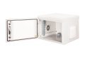 Digitus Szafa sieciowa wisząca 19" 7U rack 600x600, drzwi pełne, szary, niedzielona, złożona, IP55, 100kg