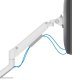 Neomounts DS70-250WH2 uchwyt / stojak do monitorów 81,3 cm (32") Biurko Biały