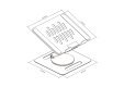 Podstawka stojak pod laptop/tablet TB-LPT2 do 15 cali 10kg