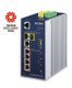 PLANET IGS-5225-4UP1T2S łącza sieciowe Zarządzany L2+ Gigabit Ethernet (10/100/1000) Obsługa PoE Niebieski, Srebrny