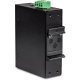 Switch TRENDnet TI-PE50 - niezarządzalny - 4 x 10/100 (PoE+) + 1 x 10/100 - możliwość montażu na szynie DIN, montaż na ścianie - PoE+ (90 W) - DC