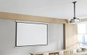 Uchwyt sufitowy do projektora CL25-540BL1 h:60,5-90,5 cm czarny