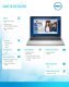 Laptop Dell 16 DC16256 W11P R5-220|16GB|512GB|AMD Radeon|FgrPr|WLAN+BT|16.0 FHD+|Backlit Kb|4C|65W|3YPS Platinum Silver (Metal)