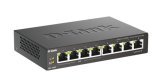 Przełącznik DGS-1008P 8x 1000 Desktop,4PoE