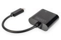 Karta sieciowa przewodowa USB 3.0 Typ C do RJ45 Gigabit Ethernet oraz 1xUSB Typ C z PD 2.0