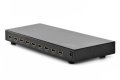 Rozdzielacz/Splitter HDMI 8-portowy, 1080p 60Hz FHD 3D, HDCP 1.2, audio