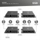 Przedłużacz/Extender HDMI 4K120Hz 40m po skrętce HDCP 2.3 IR EDID (zestaw)