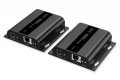 Przedłużacz (extender) po skrętce kat.6 HDMI 4K/60Hz przez IP 1G lub do 120m/200m z PoE, max. 253 odbiorniki, sterowanie IR - zestaw