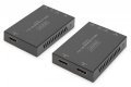 Przedłużacz / Extender HDMI 70m po skrętce kat.5e/6/7 4K 60Hz PoC (Power over Cable) (zestaw)