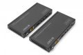 Przedłużacz/Extender KVM HDMI+USB HDBaseT 70m 4K30Hz HDCP 2.2 PoC (Power over Cable) audio IR zestaw