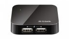 Hub USB 2.0 4port 4xA, 1xB          DUB-H4