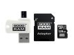 Karta pamięci microSDHC 128GB CL10 + adapter + czytnik