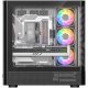 Obudowa VOLCANO AQ300 MID RGB GLASS 4 wentylatory czarna