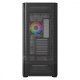 Obudowa VOLCANO AQ300 MID RGB GLASS 4 wentylatory czarna