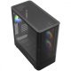 Obudowa VOLCANO AQ300 MID RGB GLASS 4 wentylatory czarna