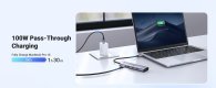 Ugreen Adapter HUB CM511 USB-C do HDMI, 3x USB-A 3.0, SD/TF