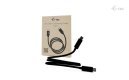 Kabel USB-C TB5 1.8m, czarny