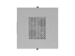 Szafa instalacyjna rack stojąca 19 cali 15U 600x600 drzwi perforowane LCD (Flat pack) szara