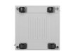 Szafa instalacyjna rack stojąca 19 cali 15U 600x600 drzwi perforowane LCD (Flat pack) szara