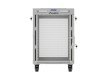 Szafa instalacyjna rack stojąca 19 cali 15U 600x800 drzwi perforowane LCD (Flat pack) szara