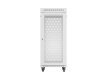 Szafa instalacyjna rack stojąca 19 cali 27U 600x800 drzwi perforowane LCD szara (Flat pack)