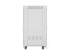 Szafa instalacyjna rack stojąca 19 cali 27U 600x800 drzwi perforowane LCD szara (Flat pack)