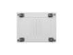 Szafa instalacyjna rack stojąca 19 cali 27U 600x800 drzwi perforowane LCD szara (Flat pack)