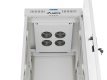 Szafa instalacyjna rack stojąca 19" 32U 600x800 szara drzwi     przeszkolne  LCD ( Flat pack)