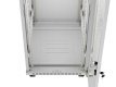 Szafa instalacyjna rack stojąca 19" 32U 600x800 szara drzwi     przeszkolne  LCD ( Flat pack)