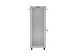Szafa instalacyjna rack stojąca 19" 32U 600x800 szara drzwi     przeszkolne  LCD ( Flat pack)
