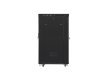 Szafa stojąca 19 cali 22U 800x1000 drzwi perforowane LCD (flat pack) V2 czarna