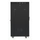 Szafa rack stojąca 19 cali 27U 800x1200 czarna drzwi szklane LCD FLAT PACK
