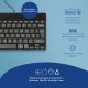 R-Go Tools Ergonomiczna R-Go Compact Break klawiatura, z oprogramowaniem do robienia przerw, QWERTY (UK), przewodowa, czarna
