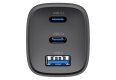 Ładowarka Havit UC20 EU USB-C+USB-C+USB-A (czarny)