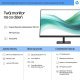MONITOR HP LED 27” S3 Pro 327pf 100Hz (B0CG3UT)