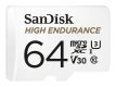 High Endurance microSDXC 64GB V30 z adapterem (rejestratory i monitoring)