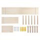 Drewniana tablica organizer MC-131 WD