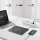 Listwa zasilająca MCE394 W 3 gniazda 3xUSB, 110-240V AC 50/60, 2.1A max 2500W, biała