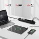 Listwa zasilająca MCE395 B 5 gniazd 3xUSB, 110-240V AC 50/60Hz, 2.1A max 2500W, czarna
