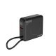 PowerBank 10000mAh 1xUSB-C/1xUSB-A 20W bezprzewodowy 15W czarny