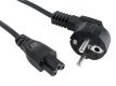 Kabel zasilajacy do notebooka koniczynka C5 1.8M