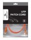 Patch cord Kat.6 UTP 2m czerwony