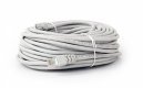 Patch cord kat.6 miedź UTP 20m szary