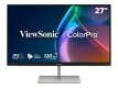 Viewsonic VP Series VP2766-2K monitor komputerowy 68,6 cm (27") 2560 x 1440 px Quad HD LED Srebrny, Czarny